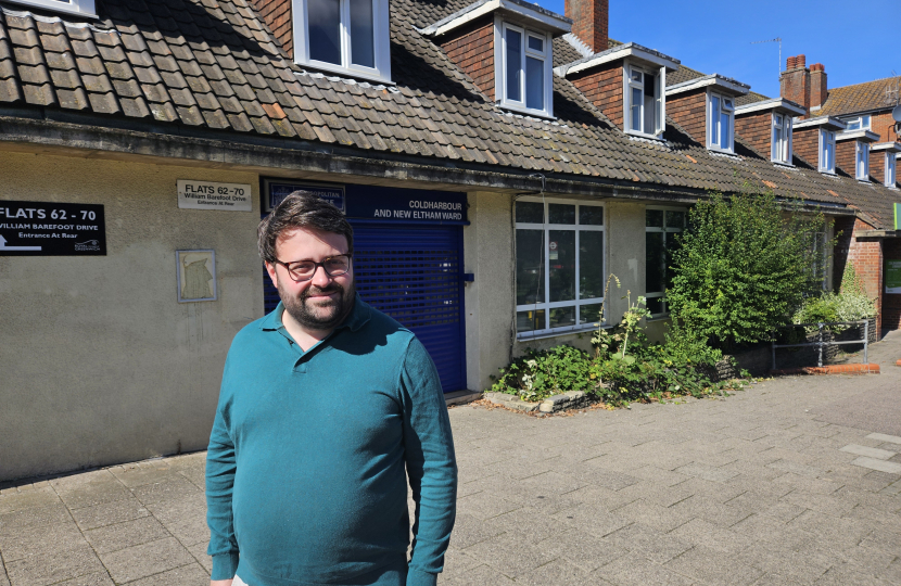 Thomas at Coldharbour Police Base