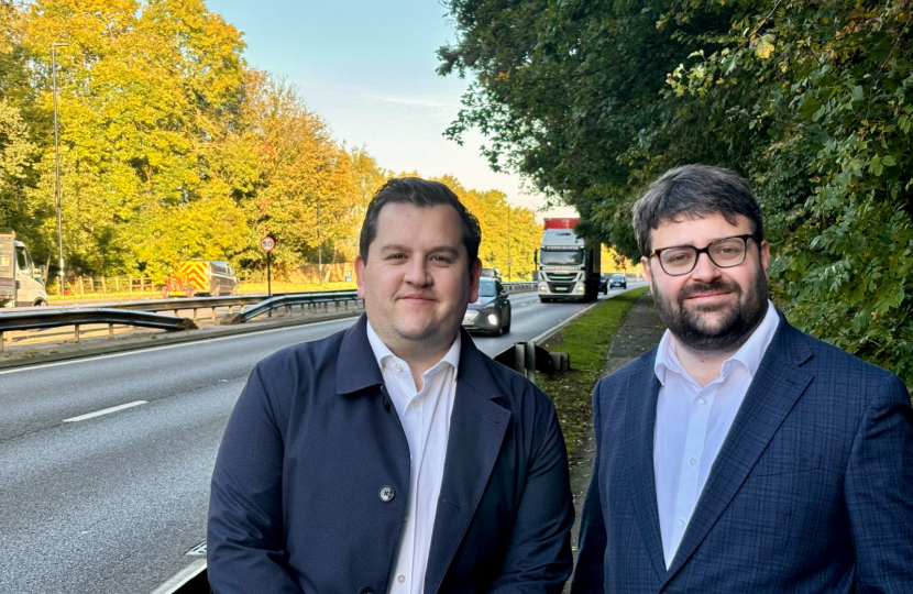 Thomas Turrell AM (right) with Louie French MP (left)