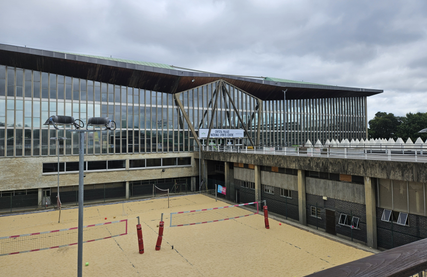 The National Sports Centre in Crystal Palace