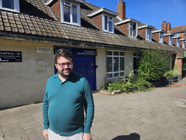 Thomas at Coldharbour Police Base